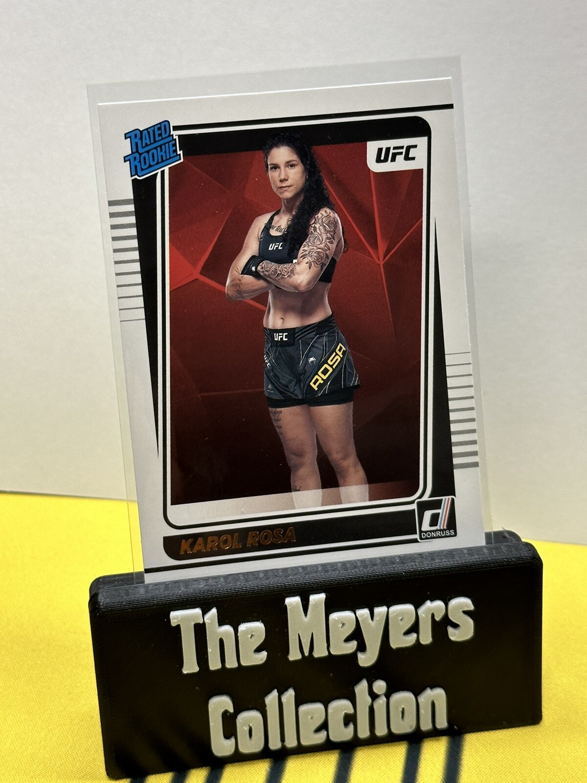 2022 Donruss Ufc Karol Rosa Rated Rookie # 217 Bantamweight