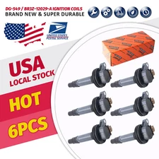 6pcs DG549 Engine Ignition Coil Direct Fit for Ford Lincoln 3.5L Ecoboost UF646