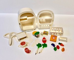 RARE Vintage 1987 Beetland Lil Mini Fridge Desk Set Novelty Toy Lil' Fridge | eBay