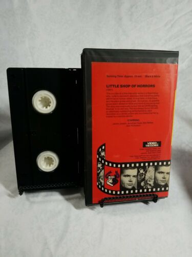Vintage Jack Nicholson 1985 Video Treasures Little Shop of Horrors VHS Clamshell - Picture 2 of 2