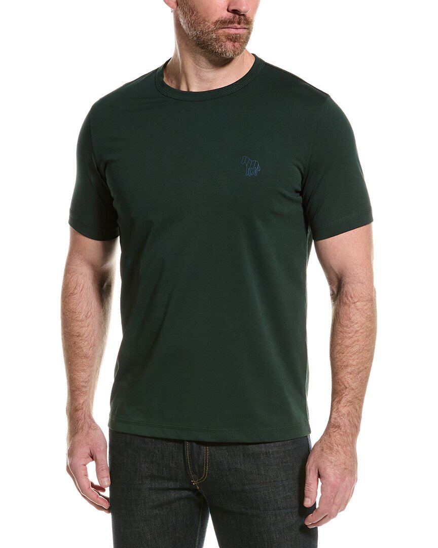 Мужская футболка обычного покроя в полоску Ps By Paul Smith в полоску под зебру