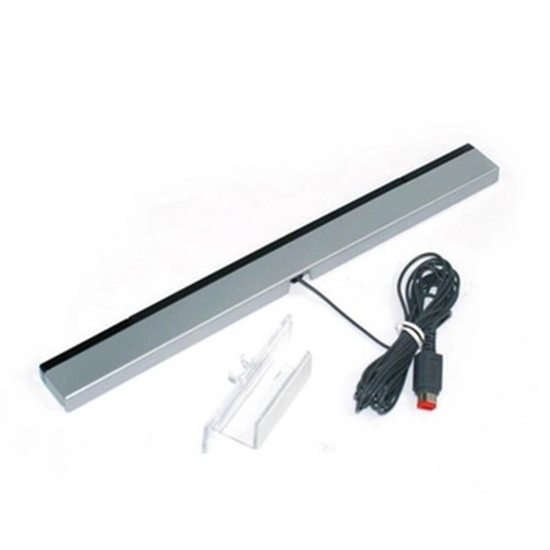 1x MOTION SENSOR BAR For Wii Wii U Wired IR Infrared Inductor Remote ☆ O6C6 - Picture 4 of 10