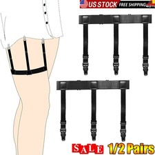 4pcs Men Shirt Stays Adjustable Elastic Shirt Garter Shirts Holder with Non-slip