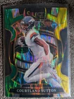 2025 Panini Select Football Green Shock Courtland Sutton #11