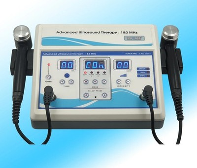 NEW PROF 1 & 3 MHz SUPER PRO-1300 DIGITAL ULTRASOUND THERAPY UNIT &%