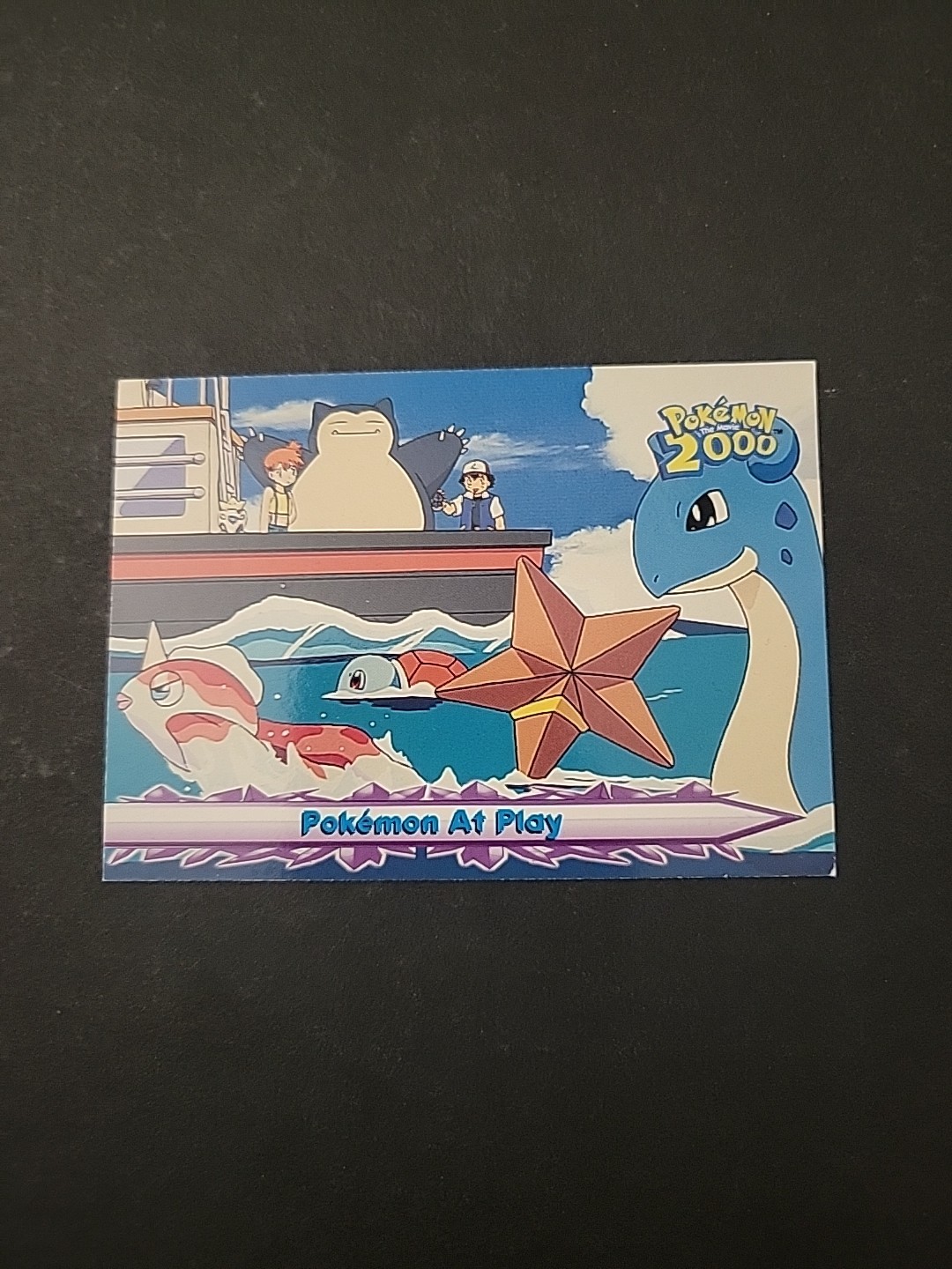 LP/MP 2000 Topps The Movie 2000 Pokémon At Play Card #18 (Non-Holo)