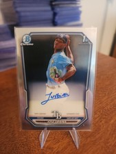 2026 Bowman Chrome Jose Urbina 1st Bowman Auto #CPA-JU Tampa Bay Rays