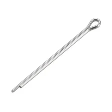Split Cotter Pin - 1.5mm x 25mm 304 Stainless Steel 2-Prongs Silver Tone 120Pcs