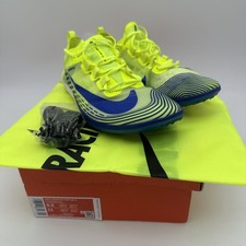 Nike Zoom Victory XC 5 Volt Blue Unisex Track spikes Men  s Sz 9.5 AJ0847-700 NIB