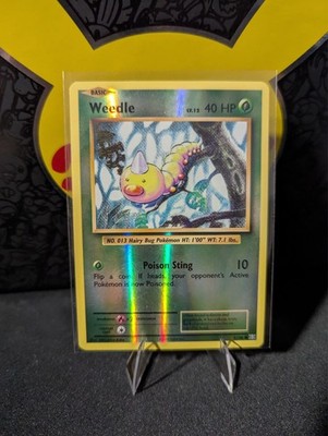 Weedle 5/108 Common Evolutions Pokemon Reverse Holo 2016 MP