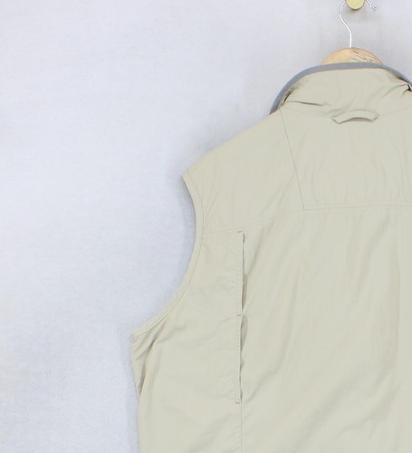 Columbia Giubbotto Pesca Giacca Uomo Taglia XL Beige Utility Nylon Caccia - Foto 11 di 15