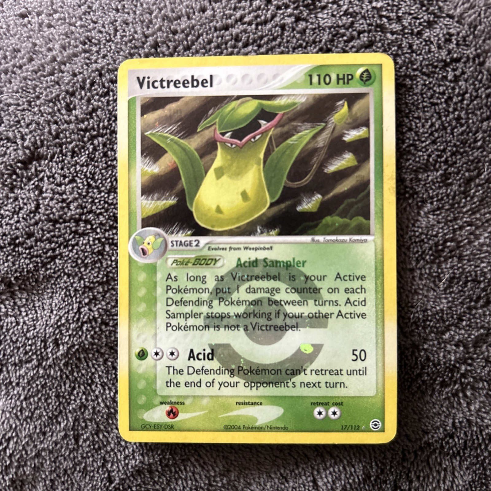 EX FireRed & LeafGreen Fire Red Leaf Green Victreebel 17/112 Reverse Holo CGC 10