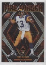 2022 Panini Phoenix Fire Forged Kurt Warner #2 HOF 02v3
