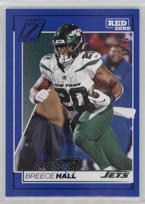 2024 Panini Zenith Blue Red Zone 14/25 Breece Hall #76 19l7