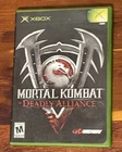 Mortal Kombat: Deadly Alliance (Xbox, 2003) Original Xbox Complete With Manual
