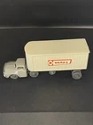 RARE! Marx/ Line Mar 1950’s Tin Friction Semi Truck & WARDS Trailer 7” With Box!