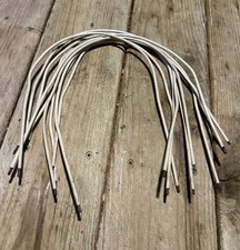 9 VINTAGE Forster Heavy Duty White CROQUET Wickets 6  x 9  