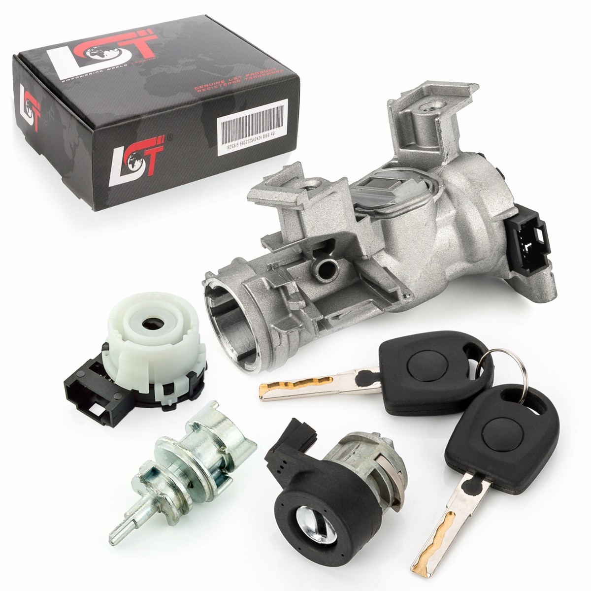 Ignition Switch Lock Housing Cylinder Set for SEAT ALTEA LEON TOLEDO
