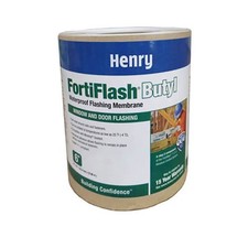 Henry FortiFlash Butyl Waterproof Window Door Flashing Membrane, 6" x 75'