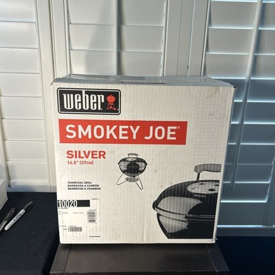 New/Sealed Weber Smokey Joe 14-inch Portable Charcoal Grill - Black - 10200
