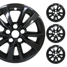 Pacrim 16 Gloss Black Wheel Skin Compatible With Toyota Camry Le 2025 - 2026