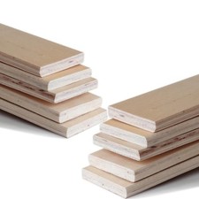 Wooden Bed Slats Replacement - 5 Pack 39.3"L x 2.08"W x 0.33"H , Modern