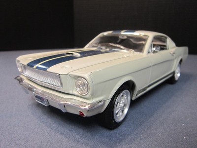 Jouef Evolution 1:18 Scale White 1965 Ford Mustang GT 350 Made In Italy