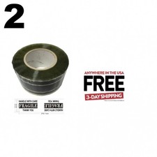 2 Industrial Carton Sealing Tape Fragile Handle Care 3" x 220 Yds 2.2 Mil 3D