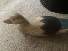 VTG Antiq.Duck Decoy Hand Painted & carved wooden 15.5" — photo 5