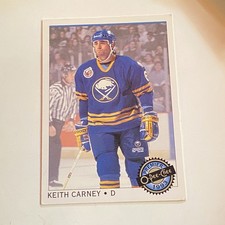 1992-93 O-Pee-Chee Premier - Keith Carney #81 (RC) - NHL Trading Card