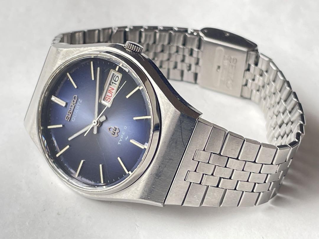 時計 SEIKO TYPE II 4336-8040 VINTAGE QUARTZ Seiko Type II 4336-8040 Vintage Quartz Watch Classic Rare | eBay