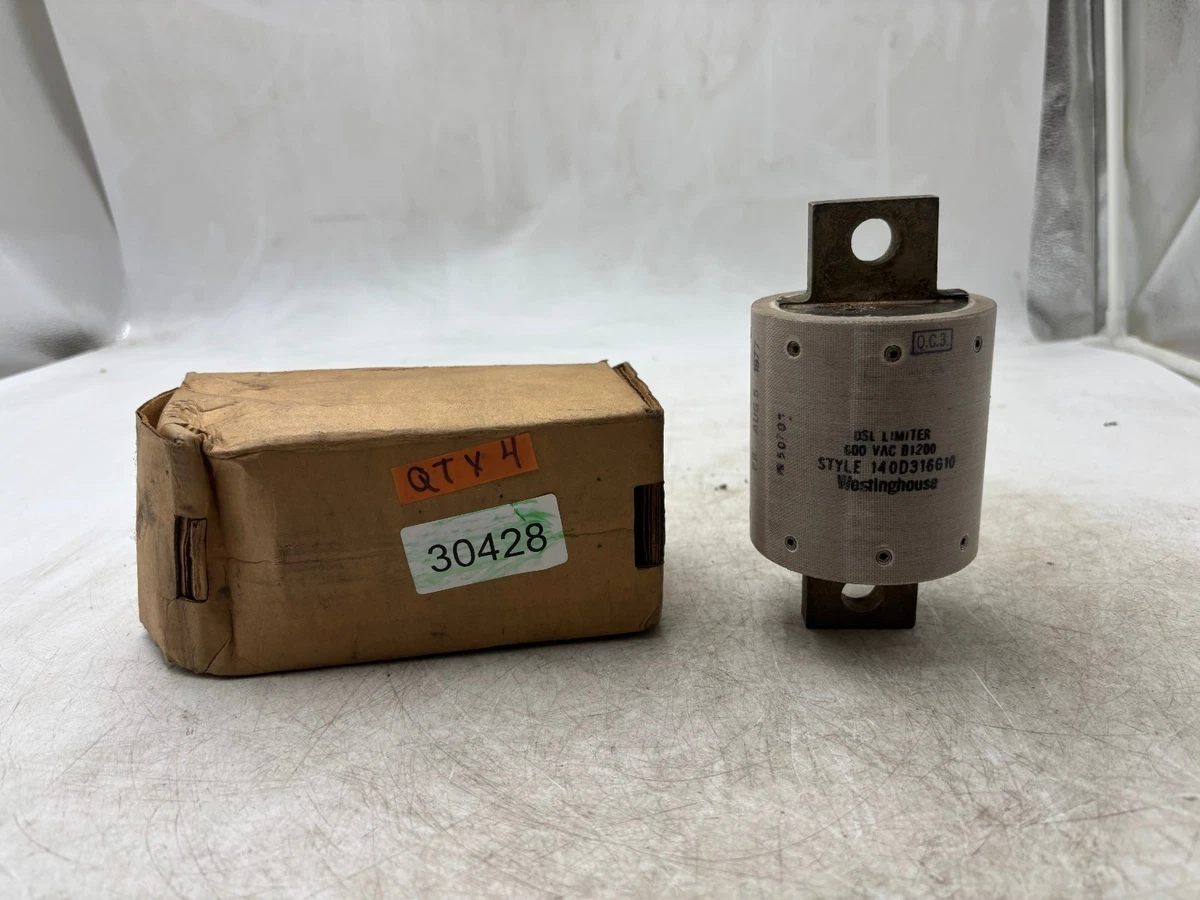 Fusible Westinghouse Type RBA-RDB-400 - 400A - 15.5 KV - Neuf Dans Son Emballage