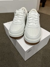 ALO Recovery Mode Sneaker BN IB Woman's Size 6.5 white. Retail 195