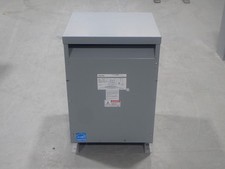 Federal Pacific 30 KVA Dry 3 Phase Transformer T4T30E 480-208y/120v T499 TESTED