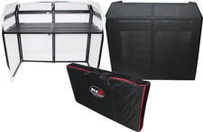 Mesa MK2 DJ Facade Table Station Includes White and Black Scrims and Padded C...