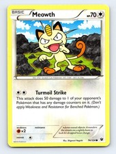 Meowth Common XY - Fates Collide 74/124 HP