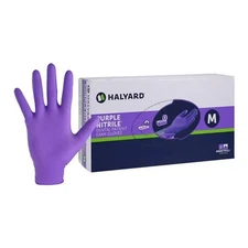 Halyard 53432 Kimberly Clark Nitrile Exam Gloves Medium Purple 100/Box