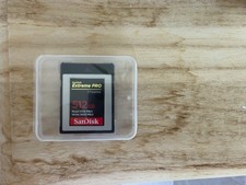 SanDisk Extreme PRO 512GB CFexpress Type B Memory Card   1700MB/s RD / 1400MB/WT