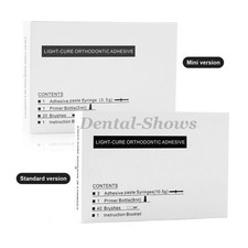 Dental Bracket Braces Glue Ortho Bonding Light Cure Resin Composite Kit