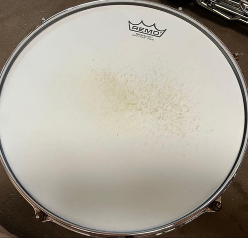 Pearl Free Floating Brass Snare Drum 14x6.5 Die-Cast Hoops 10 Lug Used