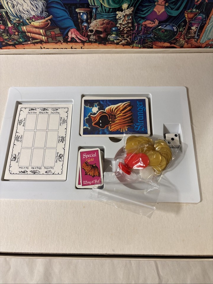 Elixir A Wacky Wizard's Race TSR 1990 Board Game | eBay UK