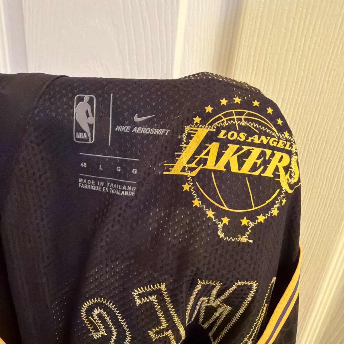 Lebron James 2019-20 Los Angeles Lakers NBA Finals Black Mamba