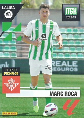 Panini LaLiga Megacracks 2023-24 462 - MARC ROCA / BETIS - NUEVOS FICHAJES