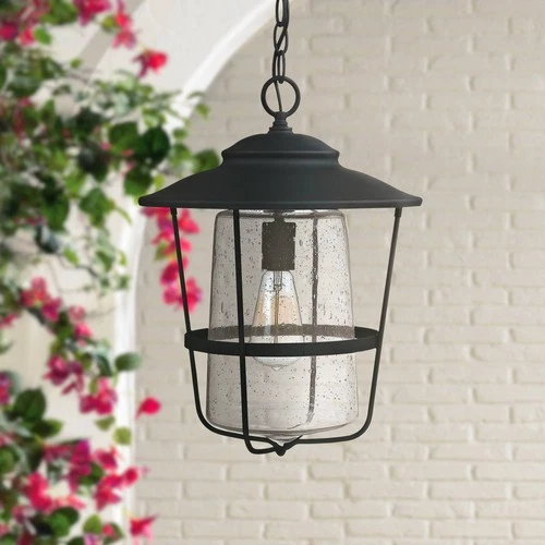 Capital Creekside 17 1/2"H Black Outdoor Hanging Light - Picture 1 of 3