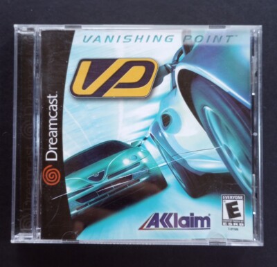 Vanishing Point (Sega Dreamcast, 2000) CIB W/Manual-Tested crack in case