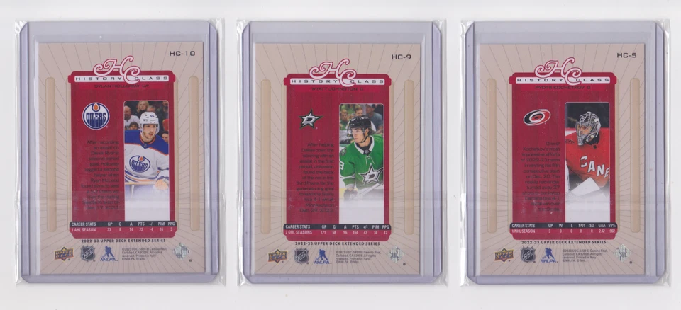 2022-23 UPPER DECK EXTENDED SERIES HISTORY CLASS INSERT - DROP DOWN LIST - Image 4 of 4