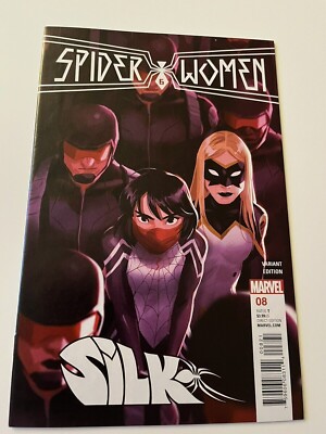 SILK #8 1:20 Helen Chen Variant Marvel Comics Spider Women HTF Rare
