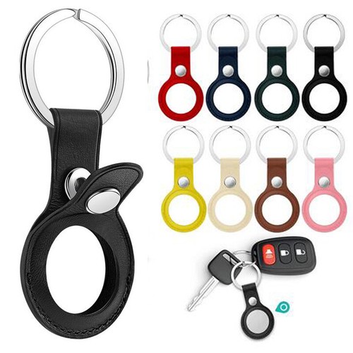 Per Apple Airtags Animale Cani Localizzatore GPS Anti Smarrimento Custodia Pel &