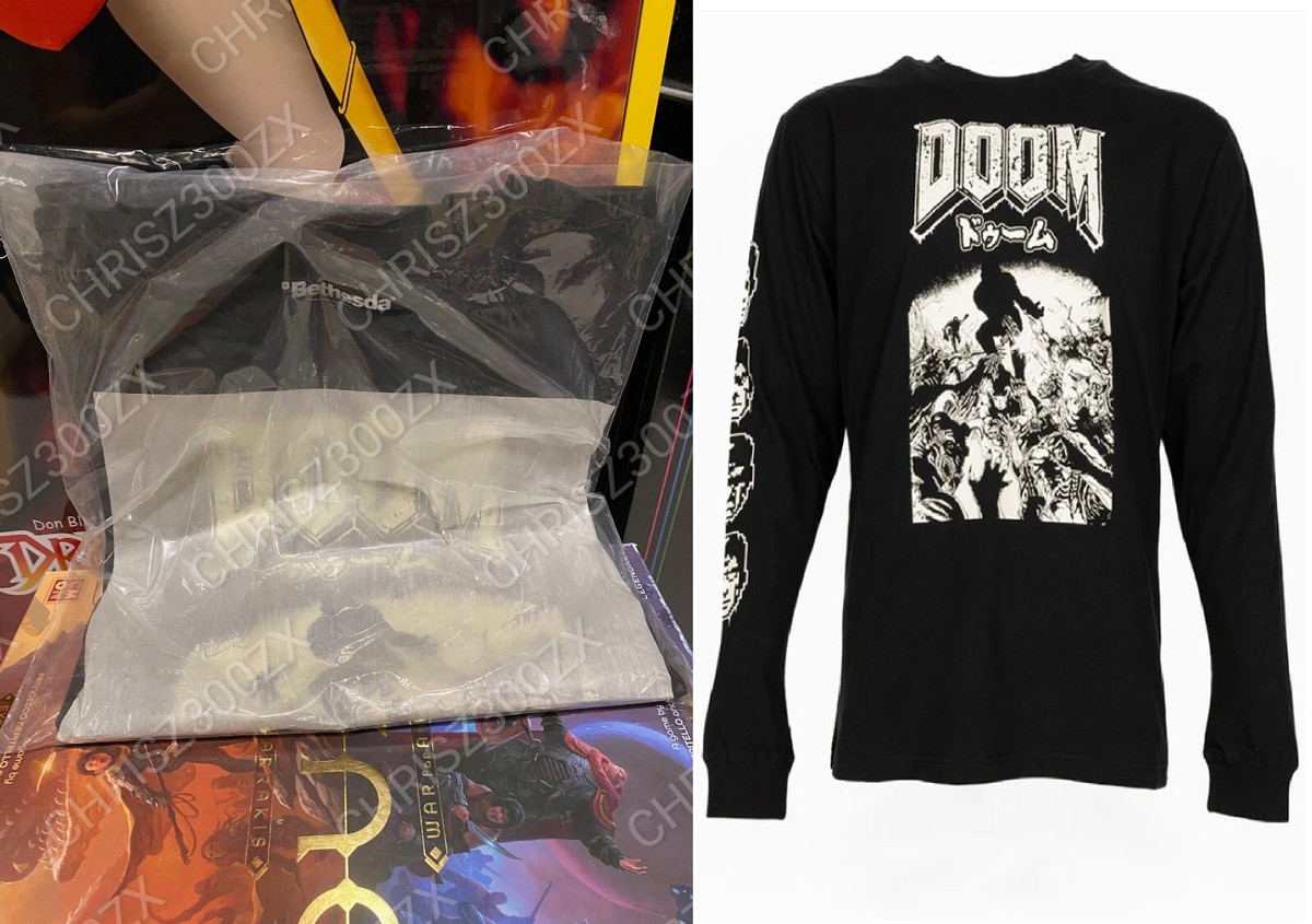 Doom Rip And Tear Long Sleeve Shirt 1993 Retro Graphic Art