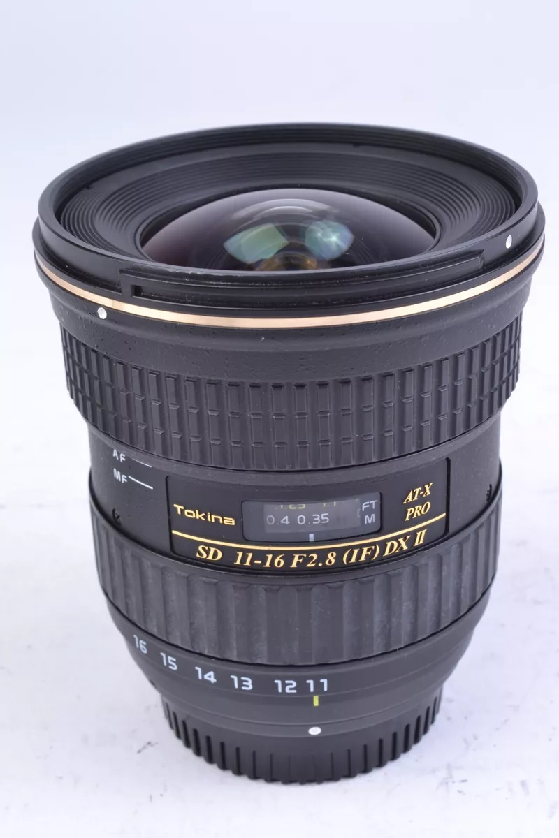 Tokina 11 - 16mm f/2.8 SD (IF) DX II AT-X PRO Wide Angle Lens For Nikon  #T17587